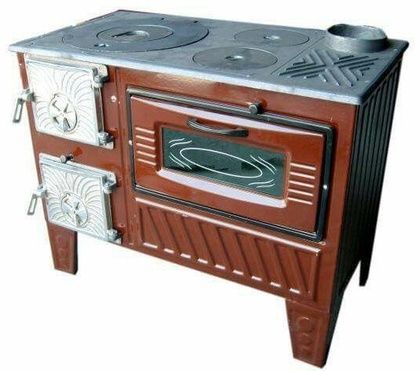 Отопительно-варочная печь МастерПечь ПВ-03 с духовым шкафом, 7.5 кВт в Новом Уренгое
