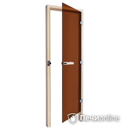 Дверь для бани Sawo Дверь 730 - 3SGD бронза правая без порога кедр 690mm х 1850mm в Новом Уренгое