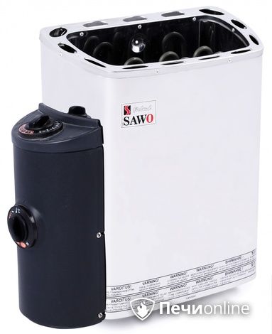 Электрокаменка для сауны Sawo Mini MN-30NB-Z со встроенным пультом управления в Новом Уренгое
