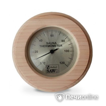 Термометр Sawo Термометр 230-TD Круглый со стеклом кедр в Новом Уренгое