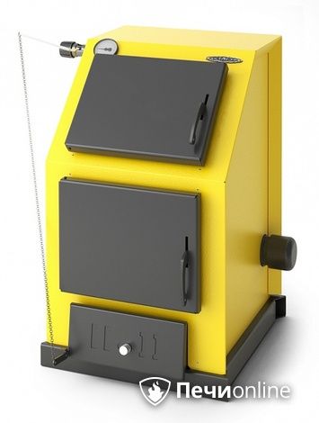 Твердотопливный котел TMF Оптимус Электро 16кВт АРТ ТЭН 6кВт желтый в Новом Уренгое